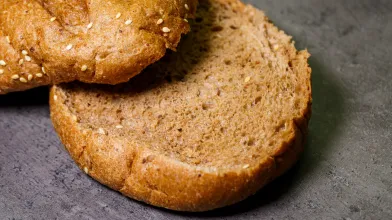 whole grain hamburger bun