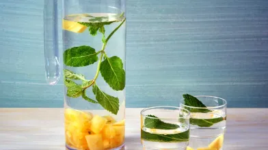 Pineapple Mint Water