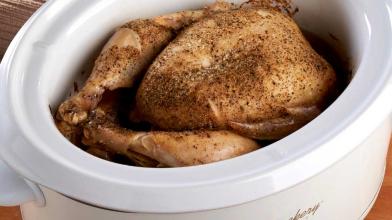 Slow-Cooked Whole Chicken