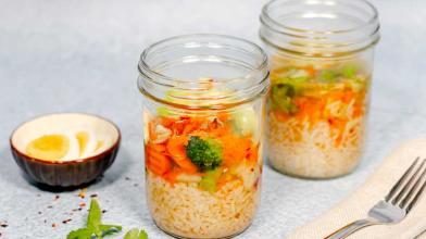 Homemade Instant Soup Jars