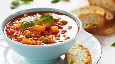 Crock Pot Veggie Soup