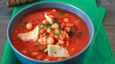Farmhouse Vegetable and Farro Soup (Zuppa Di Verdure E Farro)