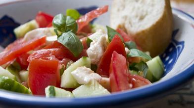 Garden Caprese Salad