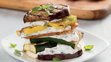 Grilled Vegetable Napoleon