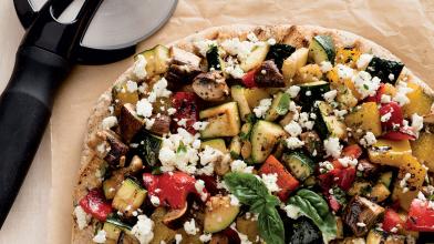 Grilled Vegetable Pizza