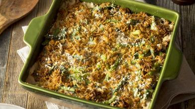 Healthy Homemade Green Bean Casserole