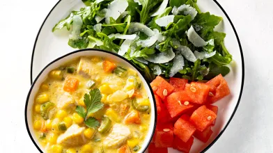 Jalapeño Chicken and Corn Chowder