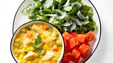 Jalapeño Chicken and Corn Chowder