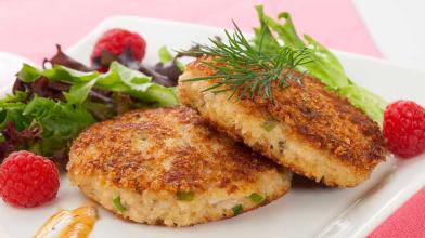 Mini Baked Crab Cakes