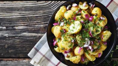 Potato and cauliflower salad