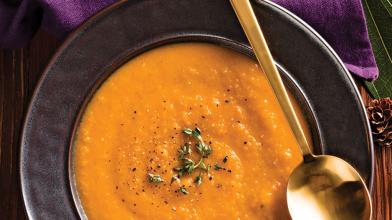 Roasted Root Vegetable Soup