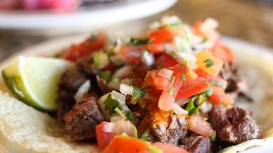 Slow-Cooker Flank Steak Tacos