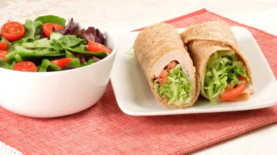 Turkey and Avocado Wrap
