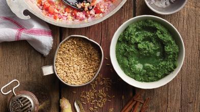 Dill Freekah and Roasted Carrot Salad