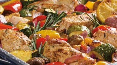 Sheet Pan Roasted Turkey and Veggies