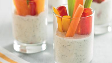Veggie Dip Cups