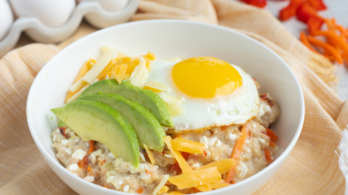 Cheesy Savory Oatmeal