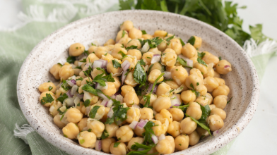 Parsley Lemon Chickpea Salad