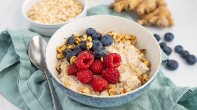 Ginger Infused Oatmeal