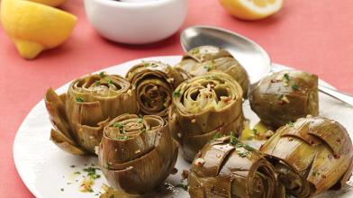Artichokes with Garlic and Oil (Carciofi All’Aglio E Olio)