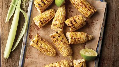 Corn Bhutta (Roasted Corn on the Cob)