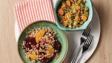 Curried Quinoa With Butternut Squash And Chickpeas