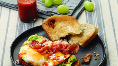 Fried Egg And Avocado Sandwiches