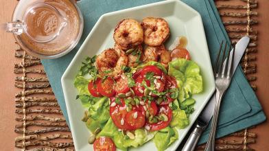 Garlicky Tomato Salad