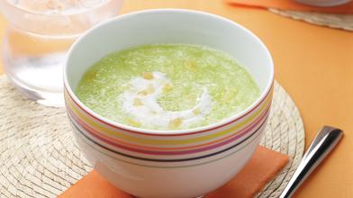 Ginger Honeydew Soup