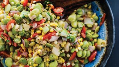 Grape Tomato Succotash