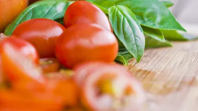 Basil Tomatoes
