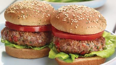 Juicy Lamb Burgers