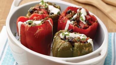 Mexican-Style Stuffed Bell Peppers