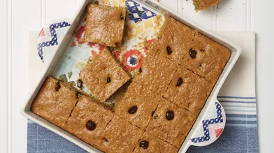 Peanut Butter–Chocolate Chip Bars