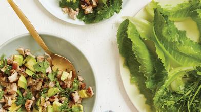 Pork and Avocado Salad