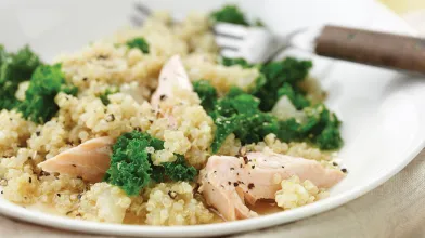 Salmon Quinoa Risotto