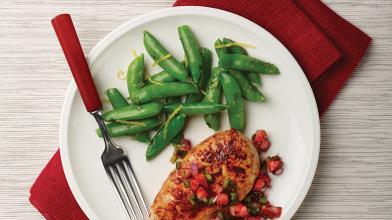 Seared Chicken With Strawberry Salsa