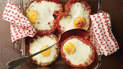 Sweet and Smoky Baked Eggs