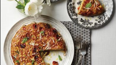 Tomato Basil Frittata