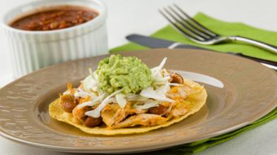 Budget-Friendly Chicken Tostadas