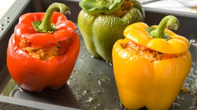 Budget-Friendly Stuffed Peppers