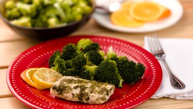 Citrus Mahi-Mahi Packet with Broccoli