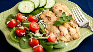 Crisp Pecan Tilapia