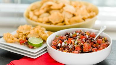 Fresh Black Bean Salsa