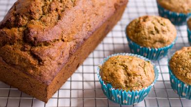 High-Fiber Zucchini Muffins