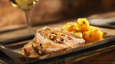 Italian Style Vegetable Stuffed Pork Tenderloin – Foodie Recipe