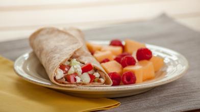 Mediterranean Turkey Wrap