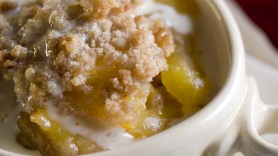 Mini-Peach Crisps