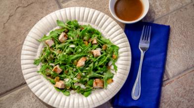 Roasted Chicken and Arugula Salad