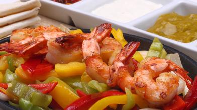 Shrimp Fajitas